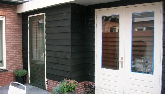 Uitbouw berging